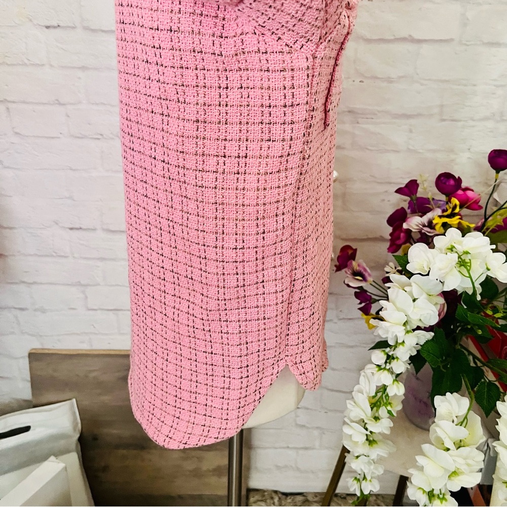 Pink Tweed Shacket - Picture 11 of 13